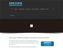 Tablet Screenshot of mearsonline.com